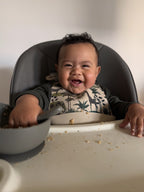 Bavoirs, bol et cuillère - safari