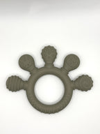 Jouet de dentition en silicone - main texturé