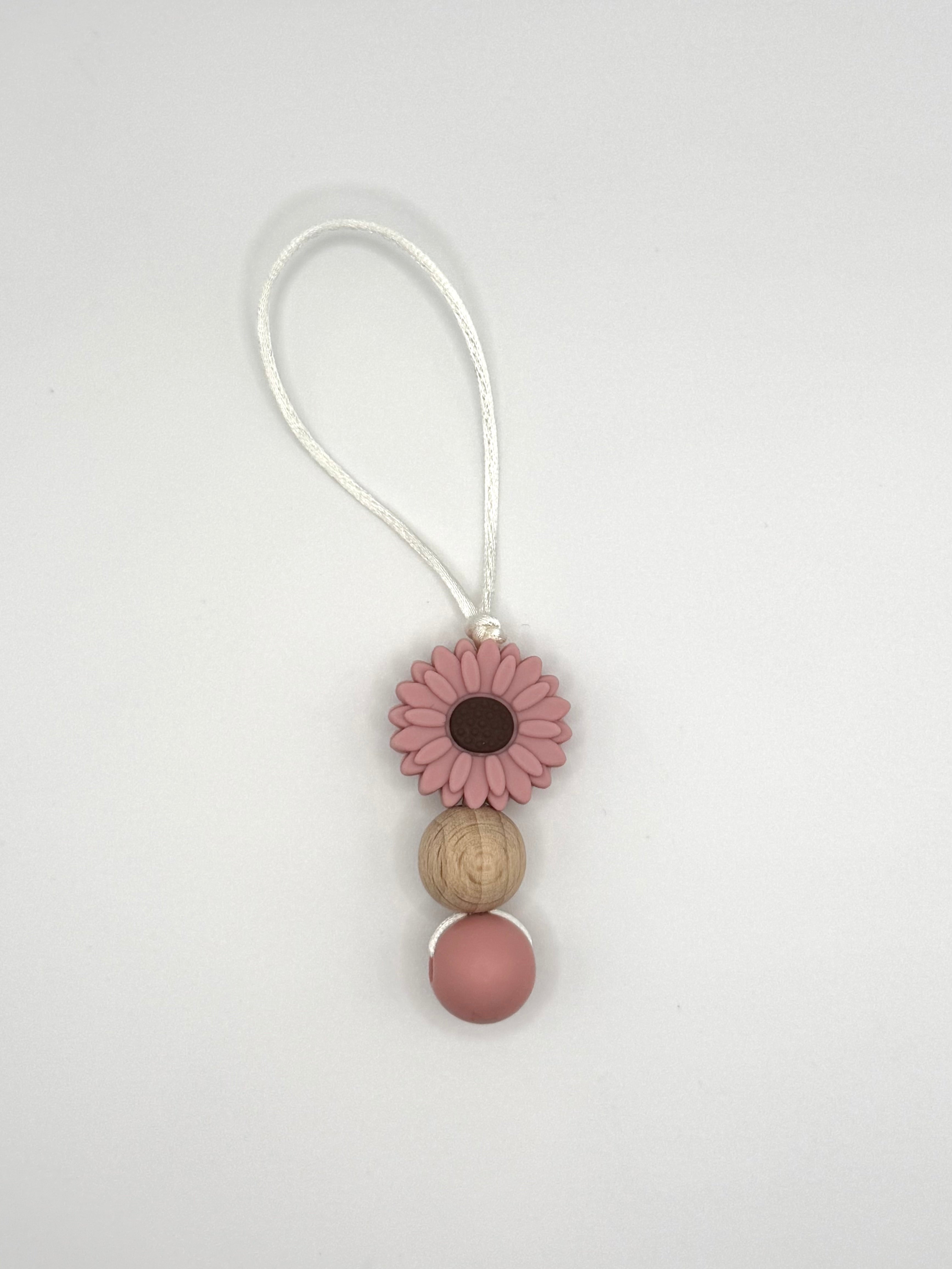 Attache zip - Fleur