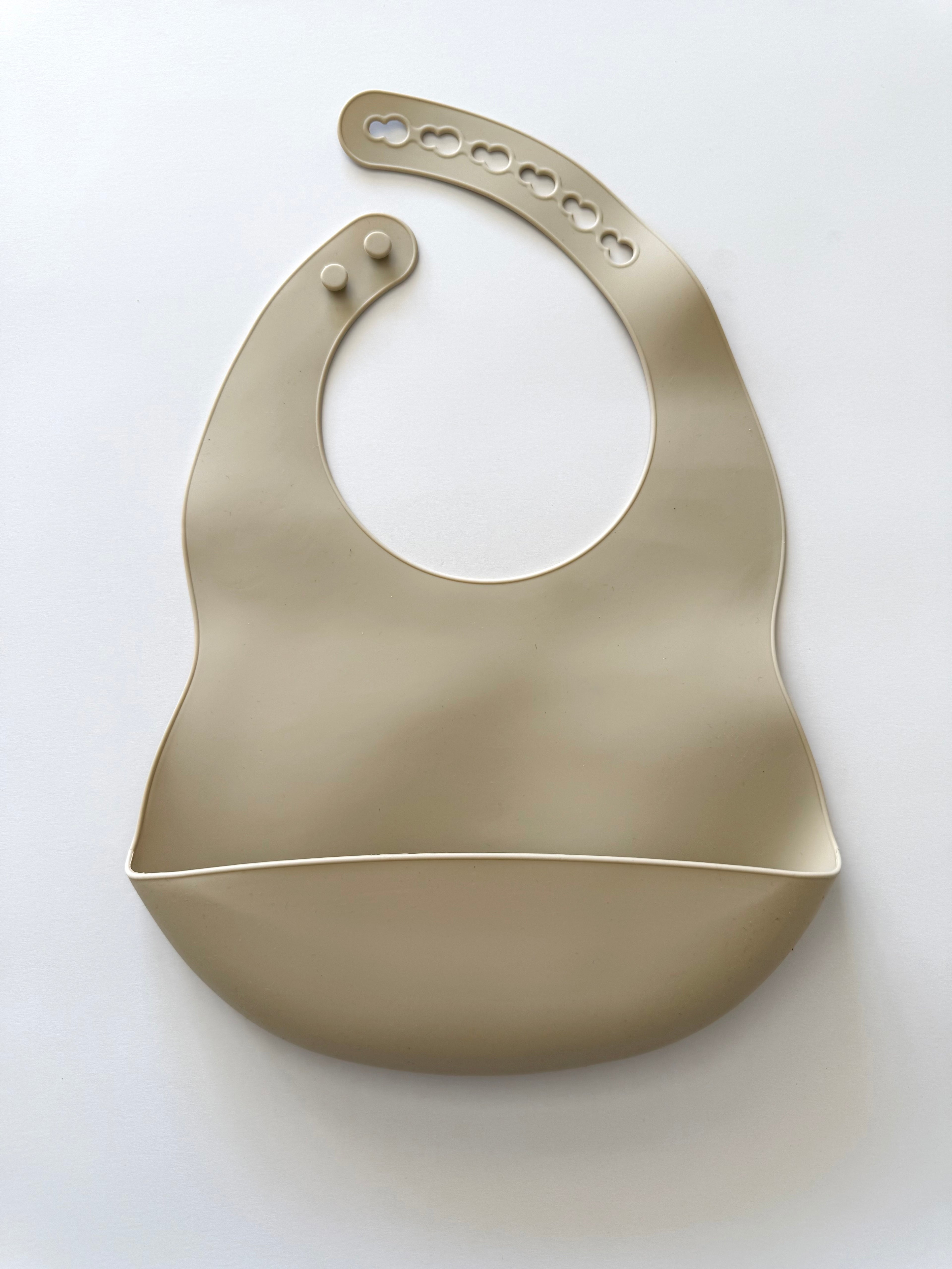 Bavoir en silicone - Sable