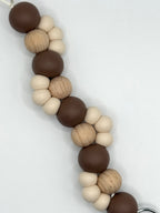 Attache-suces bois - Collection Pure - Bloom moka