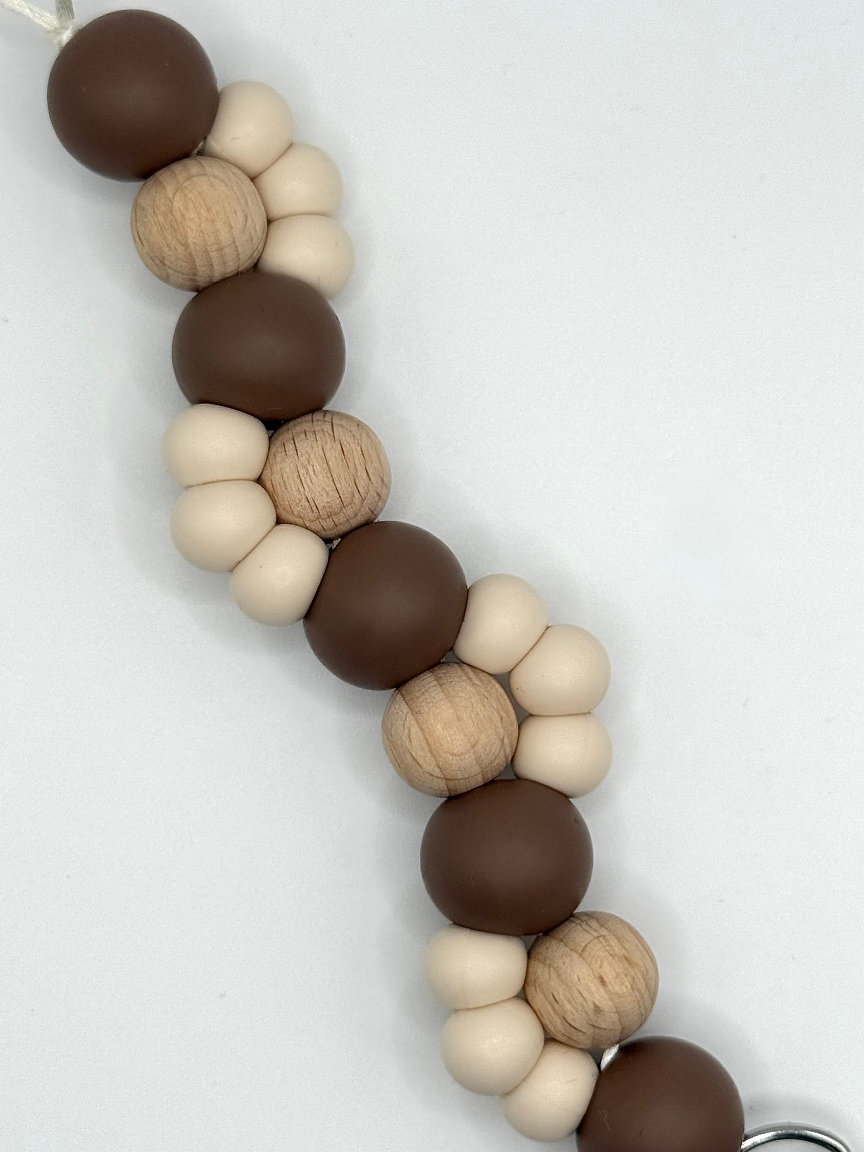 Attache-suces bois - Collection Pure - Bloom moka