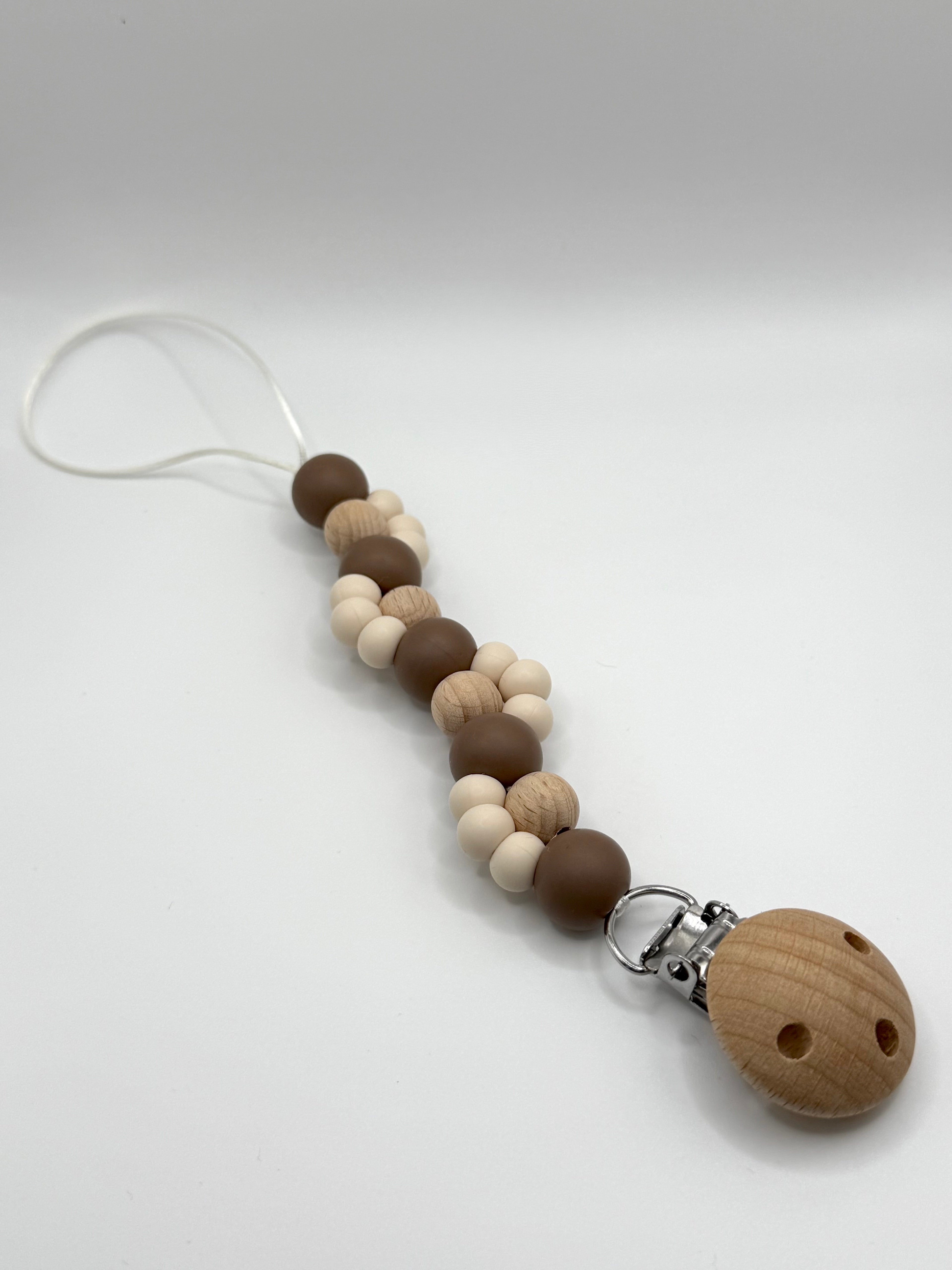 Attache-suces bois - Collection Pure - Bloom moka