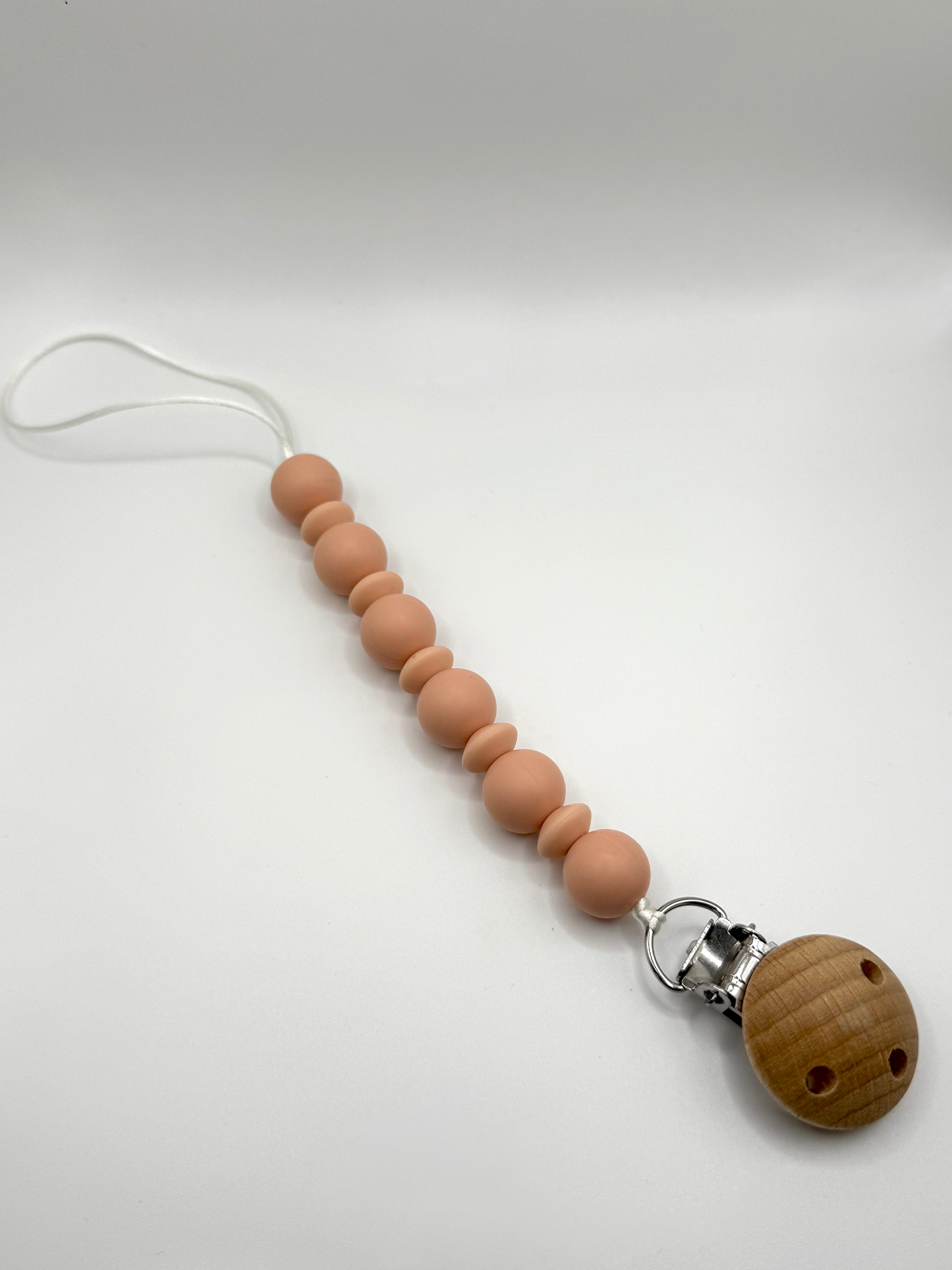 Attache-suces bois - Collection Pure - Blush neutre