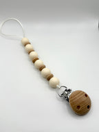 Attache-suces bois - Collection Pure - Crème