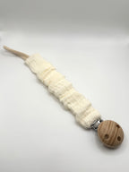 Attache-suces tissu - Crème