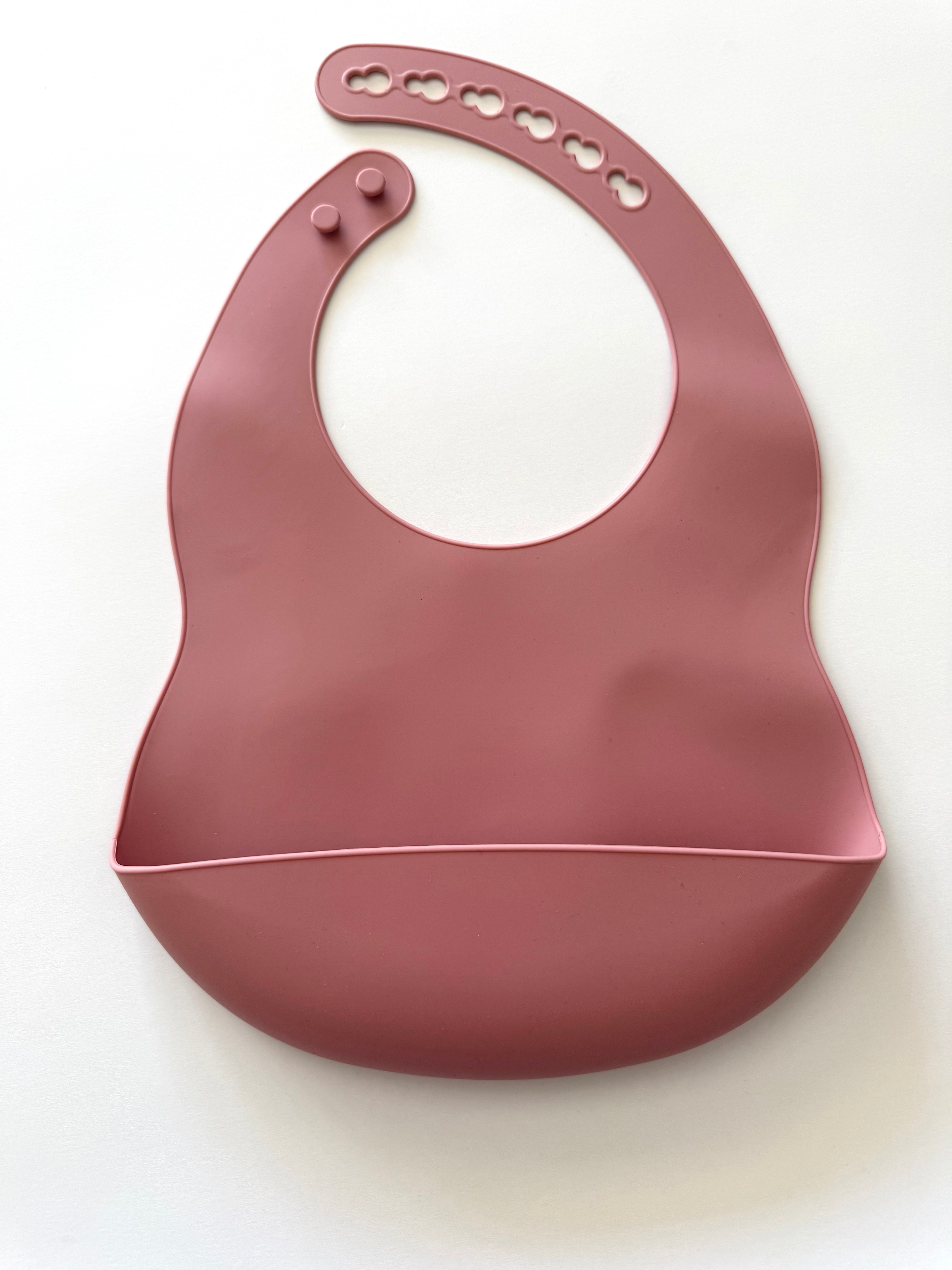 Bavoir en silicone - Blush
