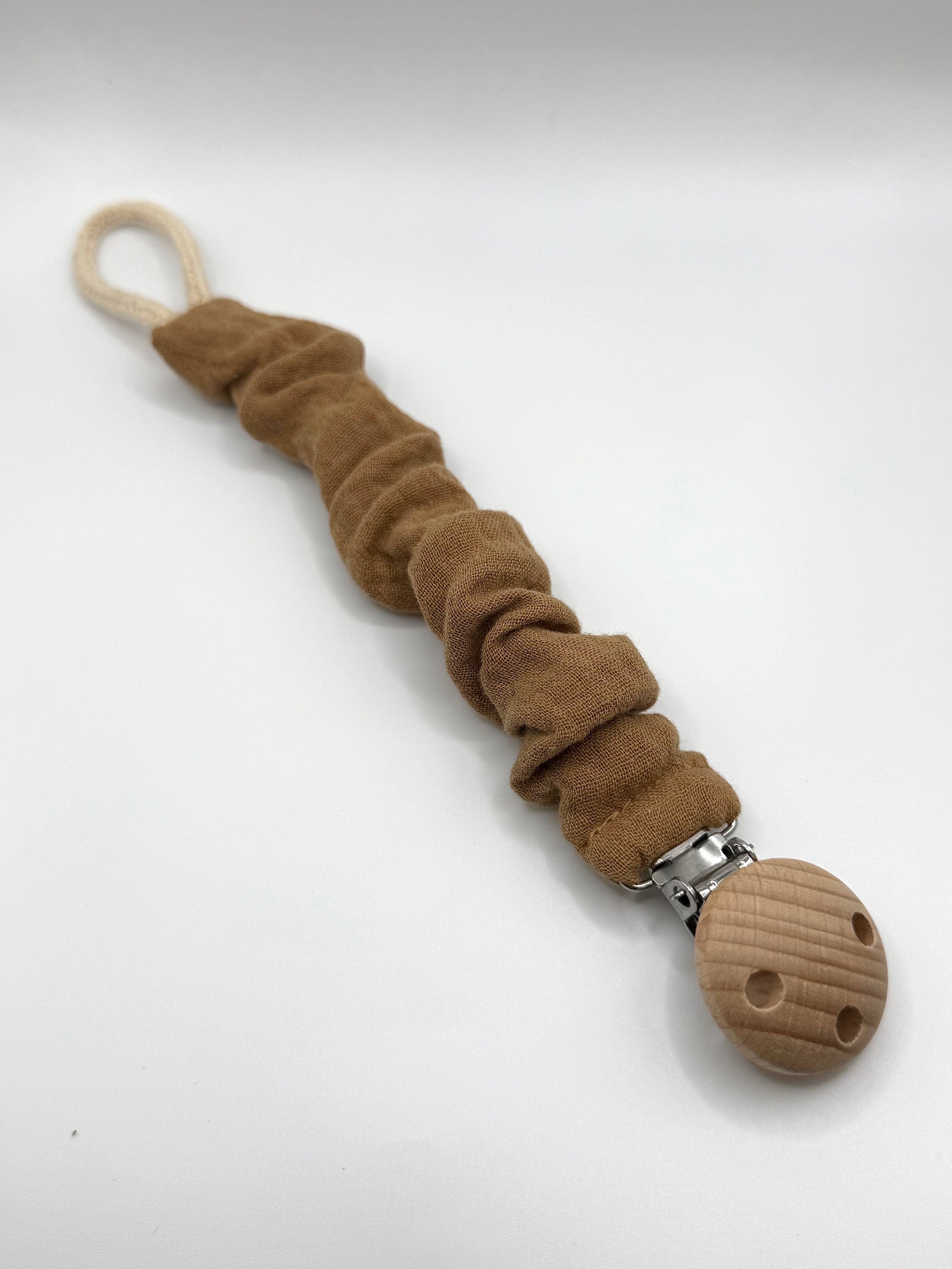 Attache-suces tissu - Caramel