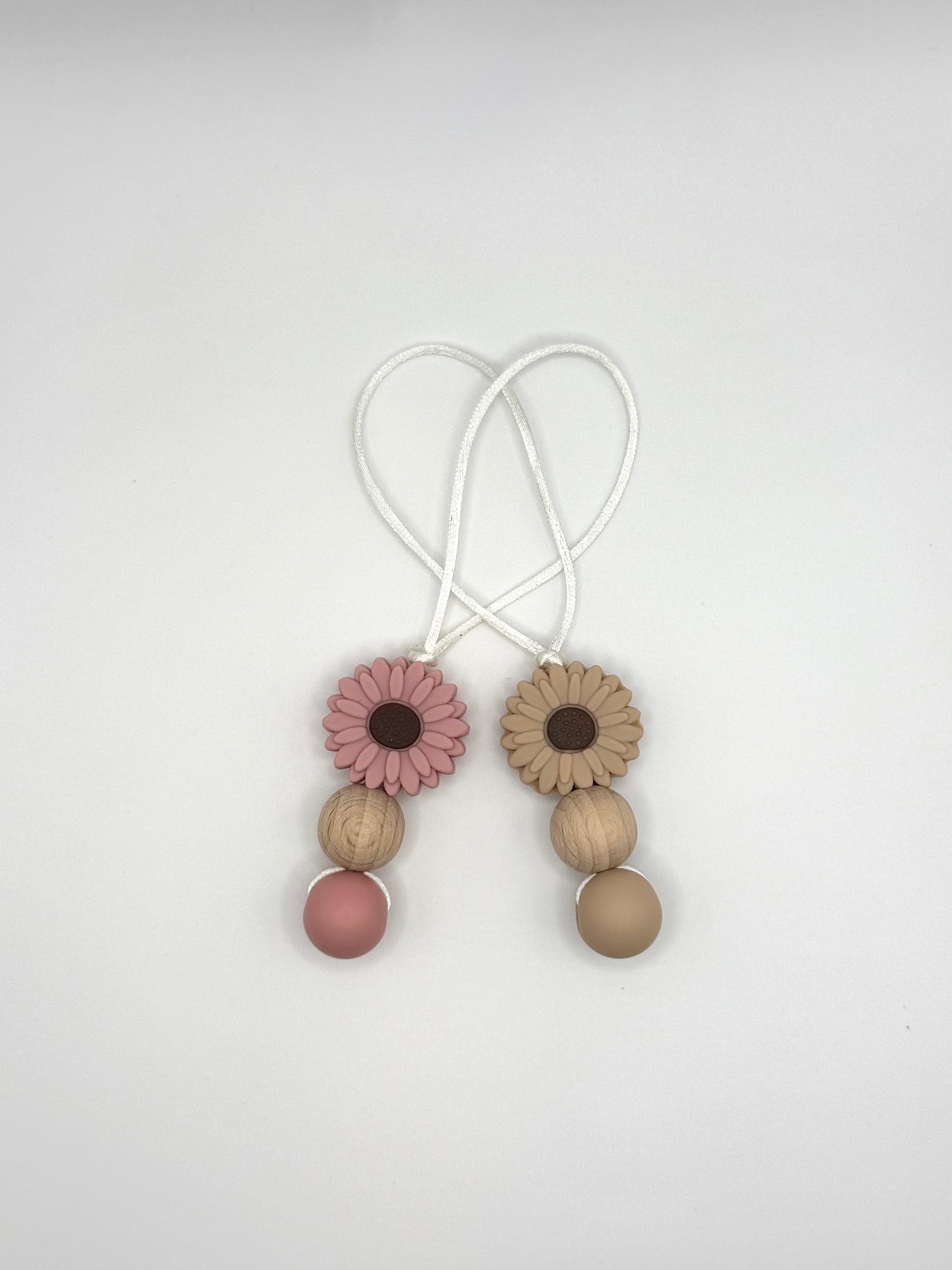 Attache zip - Fleur