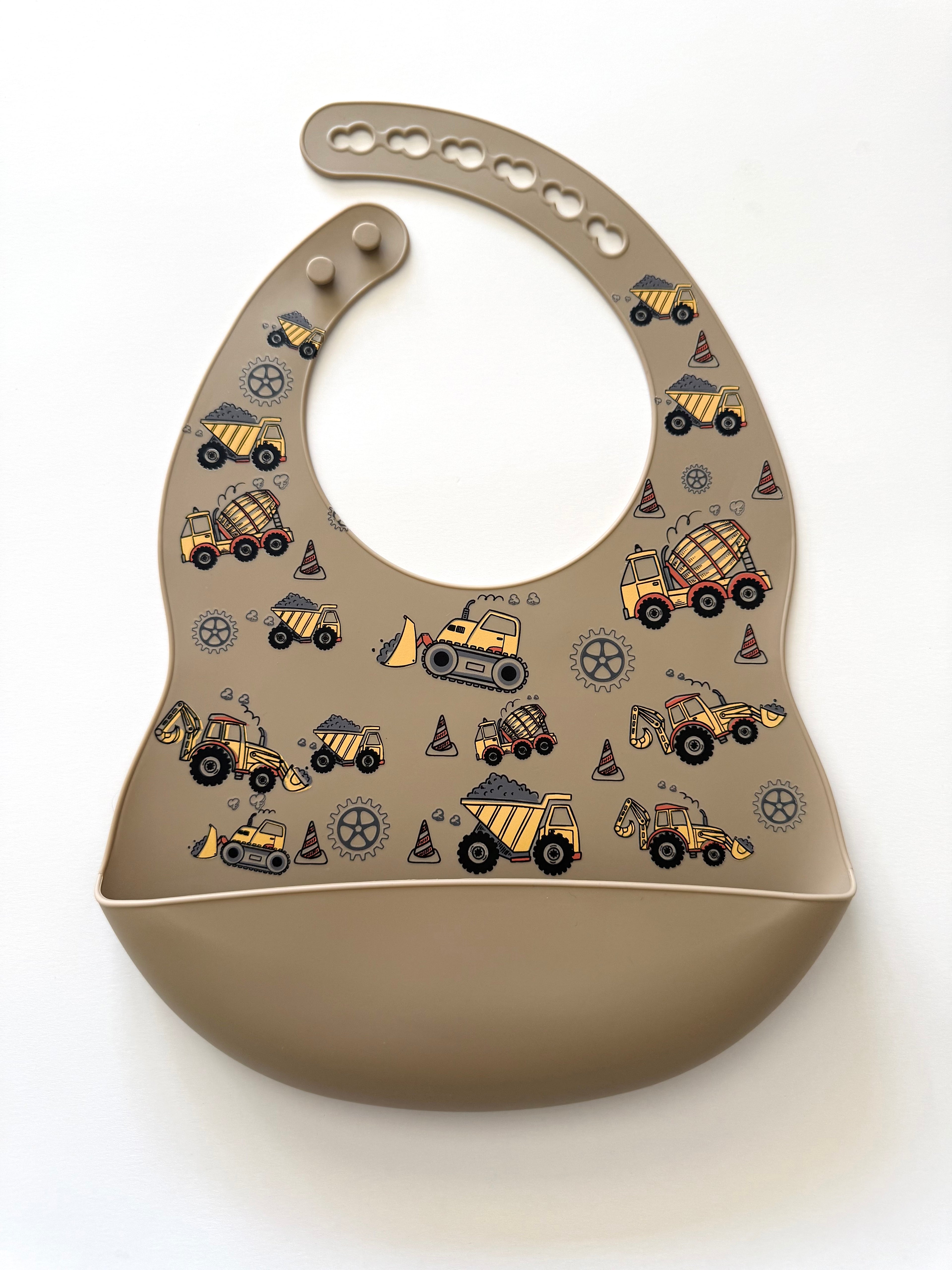 Bavoir en silicone - Construction
