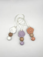 Attache zip - Rose