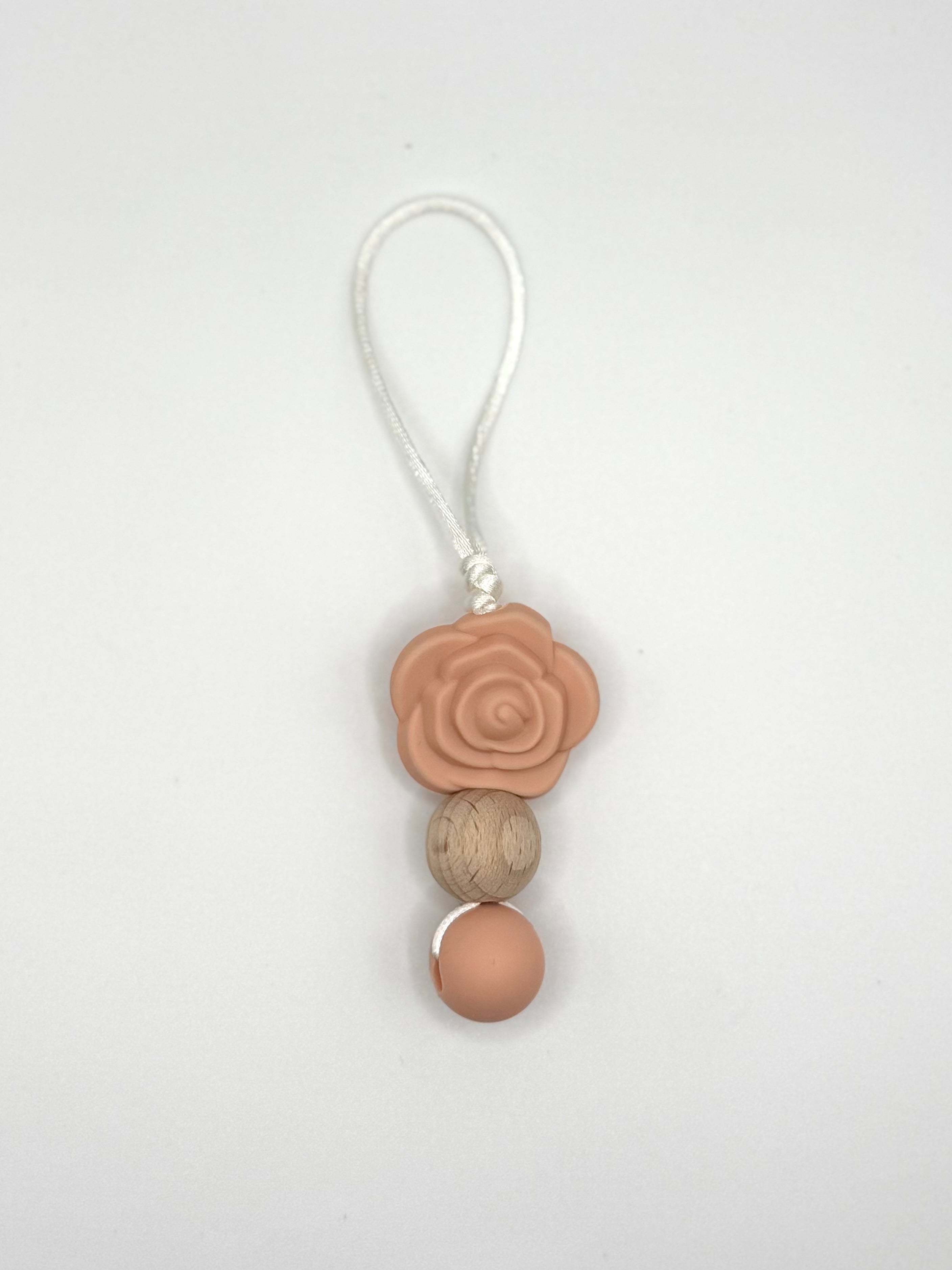 Attache zip - Rose