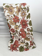 Mousseline - fleurs et colombe