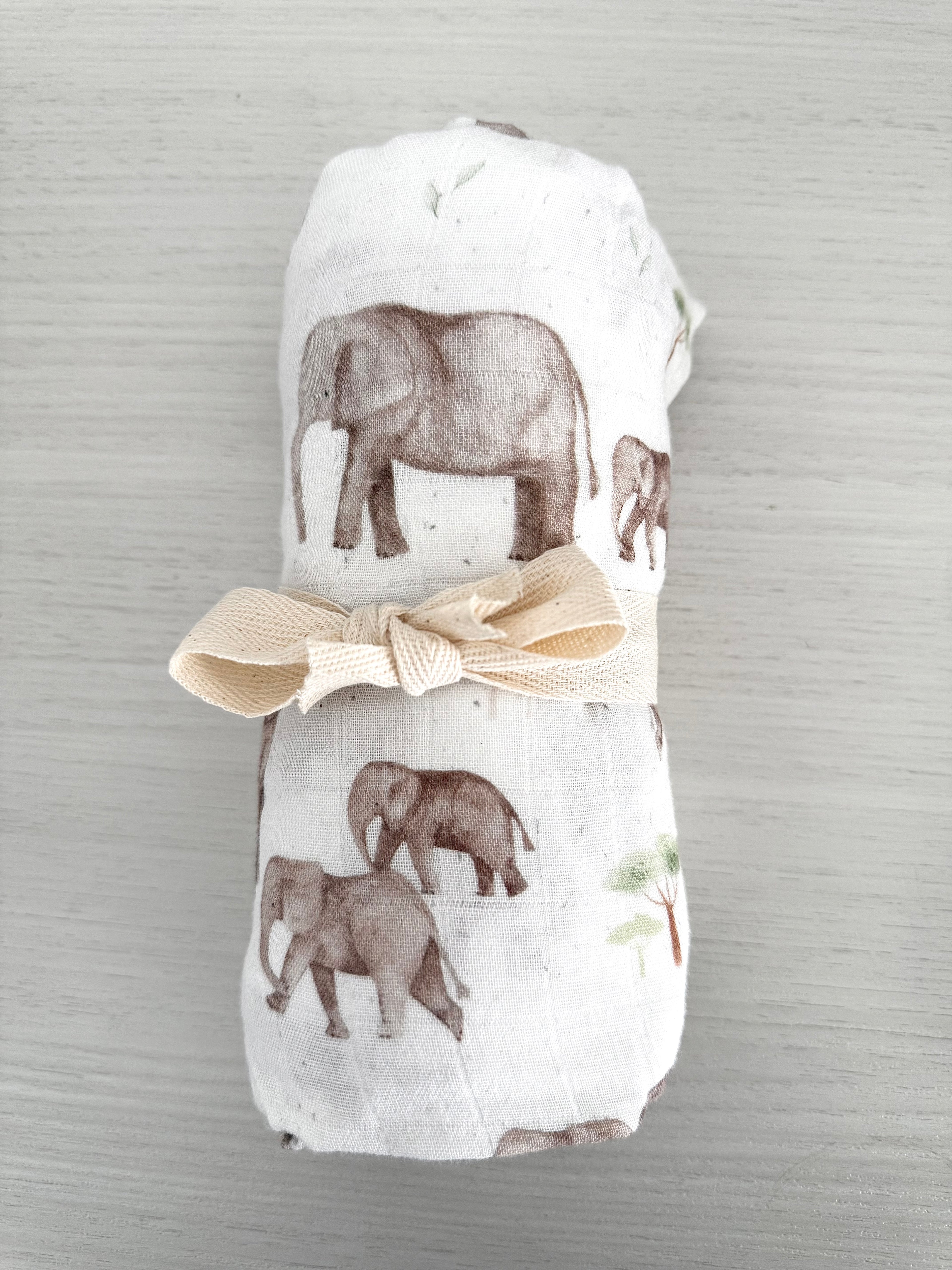 Mousseline - éléphant