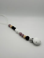 Baleine en bois - mauve