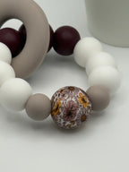 Anneau en silicone - fleurs d’automne