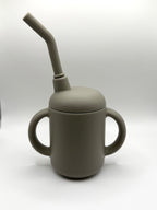 Verre à paille - sauge