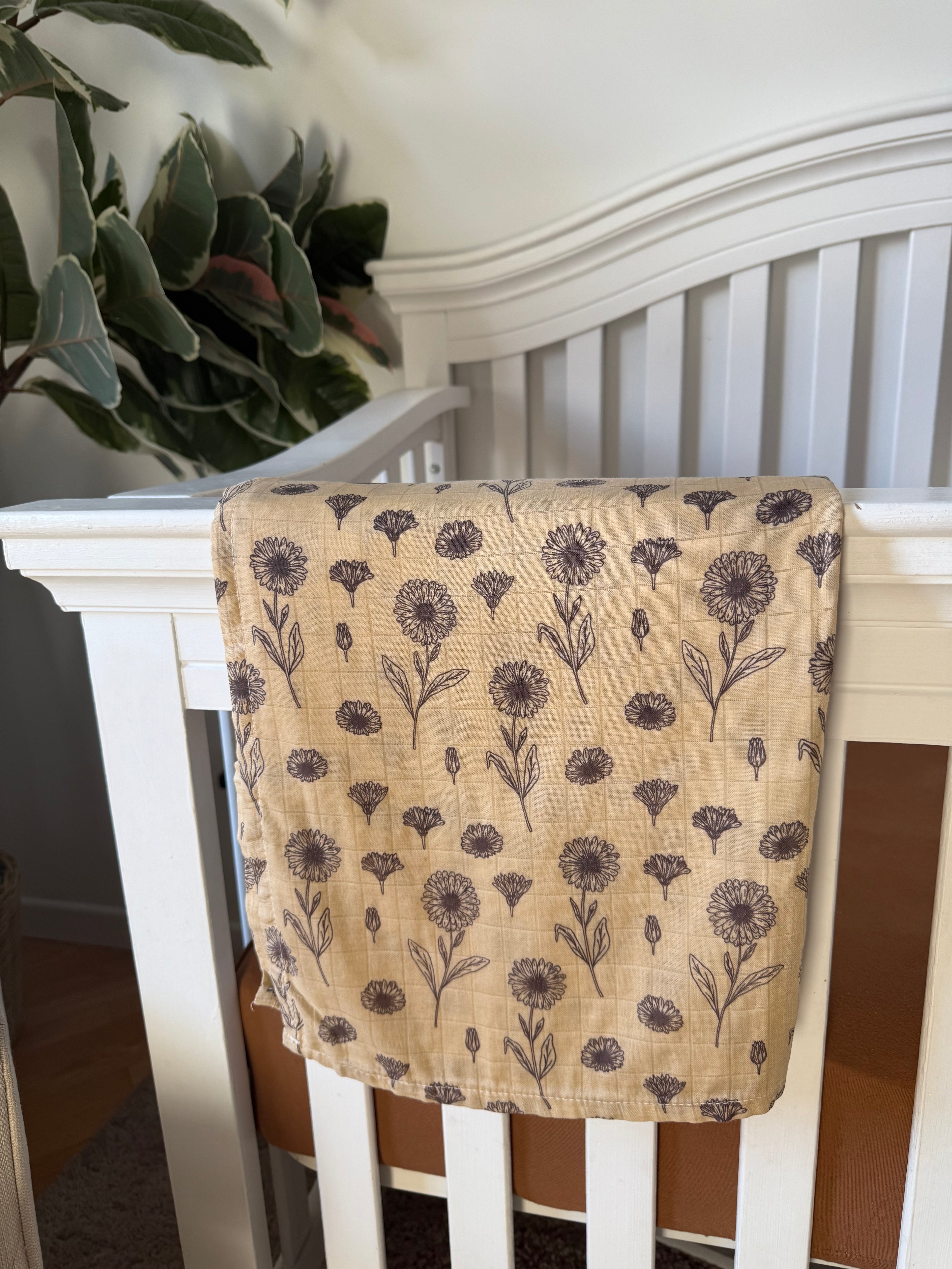 Mousseline - fleurs d’automne