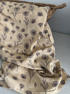 Mousseline - fleurs d’automne